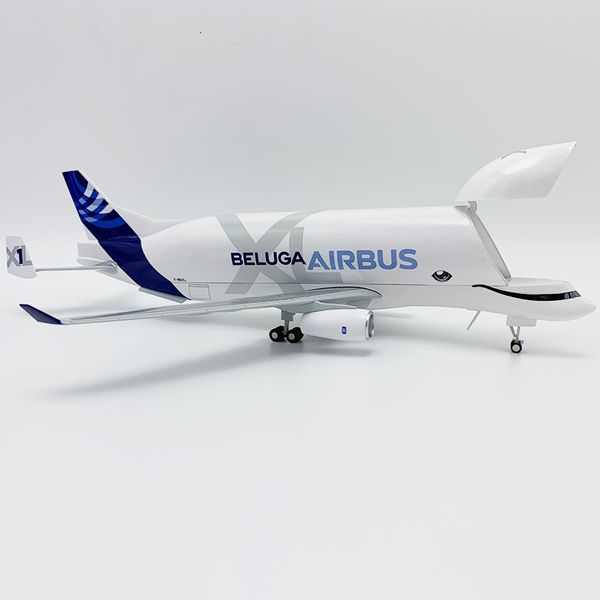 Flugzeugmodell Modell 1 BELUGA XL A330-743L Transportflugzeug im Maßstab 200 mit Basis zum Öffnen der Nase Flugzeugflugzeug Airbus Collection Display Toy 230503