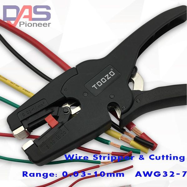 Tang Autodimiculazione del filo Isolamento Stripper Range 0,0310 mm2 con gamma di taglieri di stripping a filo di alta qualità 0,0310 mm Naso piatto