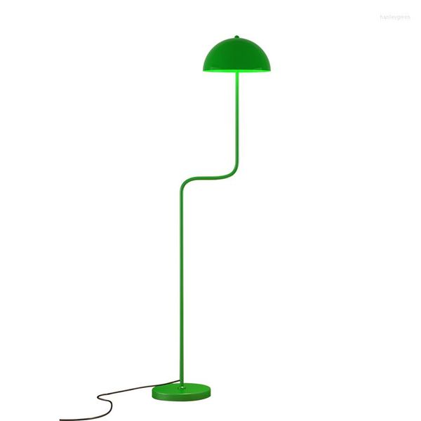 Stehlampen Smaragdgrüne Lampe Net Rot Wohnzimmer Schlafzimmer Sofa Dekoration Mittelalterliche kreative Atmosphäre Vertikale Tischleuchten GY1001 #