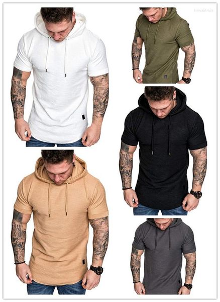 Camisetas masculinas masculino masculino de rua sólida Camiseta de cor pura camiseta de verão moletons moletons molhos de manga curta com para para para para