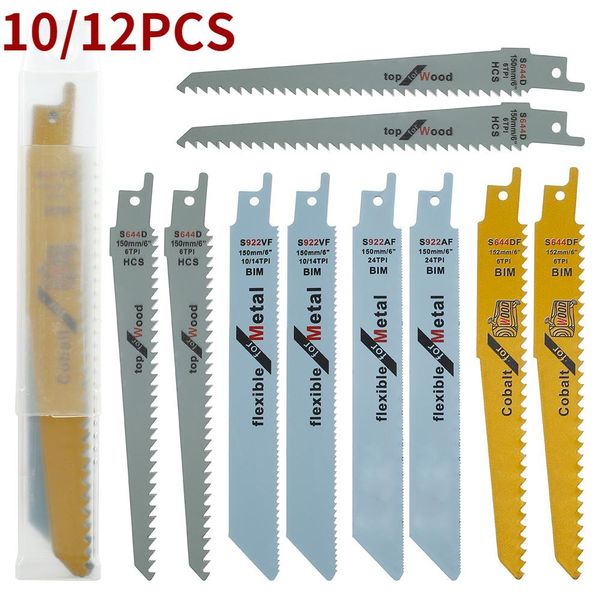 Parçalar Karşılıklı Testere Bıçak Sabre Soyun Testere Ahşap Metal PVC Tüp Kesme Saw Blade Elektrikli Alımlar Aksesuarları