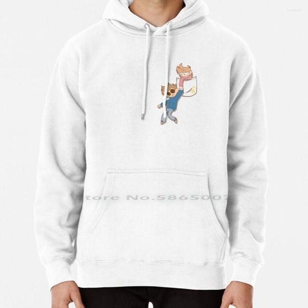 Felpe con cappuccio da uomo Pocket Star Boy N Kitty Felpa con cappuccio 6xl Cotone Eddsworld Dear Starboy Carino pastello Kawaii Ew Tord Tom Donna