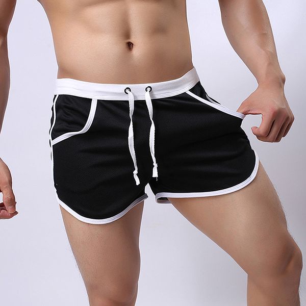 Shorts masculinos praia masculina Trunks curtos de verão shorts casuais shorts sexy massinhos de férias de praia de praia de praia shorts pretos para masculino 230503