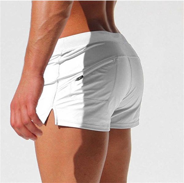 Pantaloncini da uomo 2022 Nuovi costumi da bagno Uomo Costume da bagno sexy Sunga Costume da bagno caldo Slip da bagno da uomo Pantaloncini da spiaggia Mayo De Praia Homens Maillot De Bain Z0504