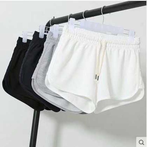 Pantaloncini da uomo 2023 Estate New Fashion Casual Bottoms Pantaloncini Donna Candy Color Plus Size Pantaloncini Casual Lady Vita elastica Short Home Wear Pants Z0504