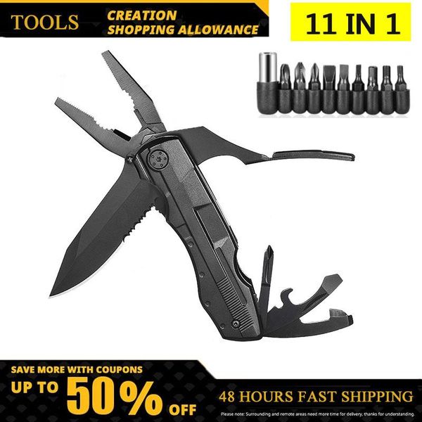 Öffner Zangen Multitool Klapp Tasche Camping Outdoor Survival jagd Schraubendreher Kit Bits Messer Flaschenöffner Handwerkzeuge