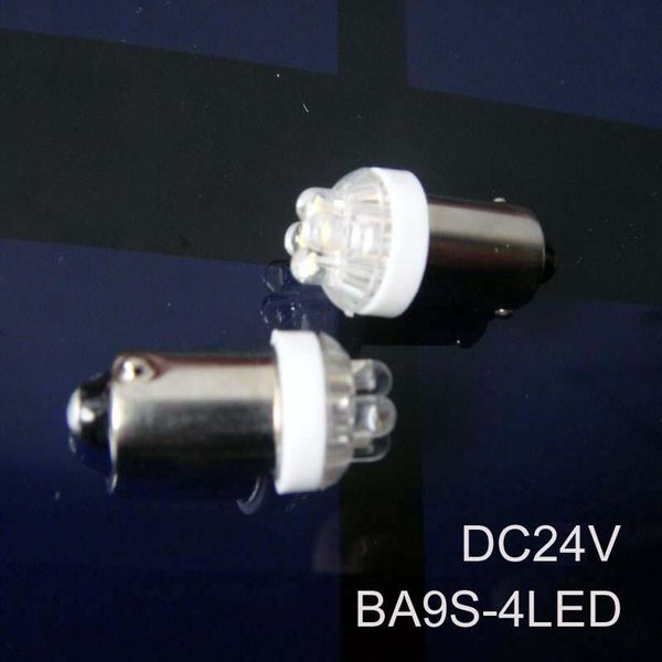 Lâmpadas de alta qualidade Ba9s 24V LED LED Indicador Lâmpadas piloto de luz Luzes de sinal 50pcs/lotado