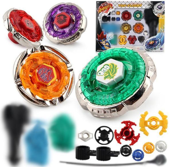 Спиннинг верхняя часть B-X Toupie Burst Beyblade Spinning Top Metal Fusion 4D Launcher Grip Set Master Master Редкие спиннинг-топ-игрушки подарки 230504