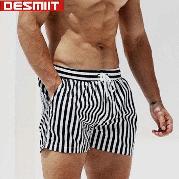 Roupas de banho masculinas Desmiit Swimwear masculino Shorts de natação Praia Nada de banho para masculino Tarrão de banho de traje de banho