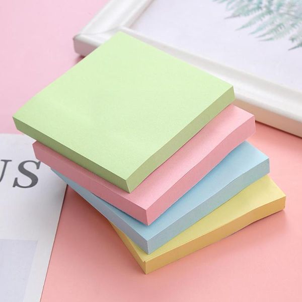 Симпатичные каваи вкладки Sticky Note Memo Pad Stationery Разноцветные листы блокноты стационарные офисные школьные колодки примечание f3q6