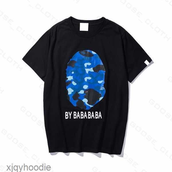 Hemden Baden Affe Mode T-Shirts T Herren Designer T-Shirts Tops Mann S Casual Baumwolle Kurzarm Street Shorts Ärmel Kleidung M- R4p3