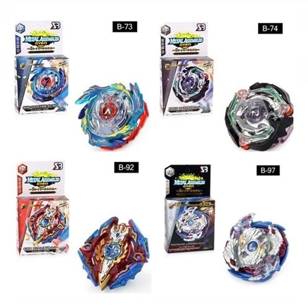 Spinning Top B-X Toupie Burst Beyblade Spinning Top B-73 B-74 B-92 B-97 Metal Plastic Fusion 4D com lançador e Bows de presente de caixa original 230504