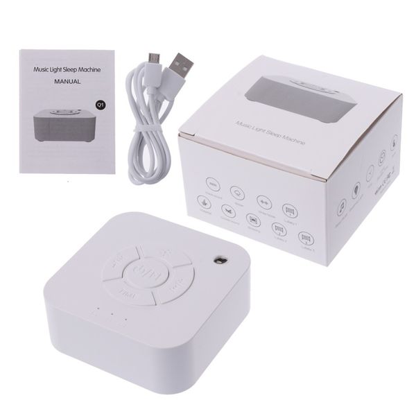 Baby Monitor Camera White Noise Machine USB ricaricabile Spegnimento a tempo Suono del sonno per dormire Rilassamento Viaggio in ufficio per adulti 230504