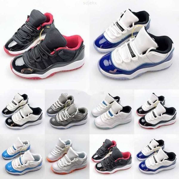 Athletic Outdoor Jumpman Scarpe da basket per bambini Cool Grey Cherry Pure Violet Concord Bred Blue Children Designer Sneakers Taglia 8c-3y