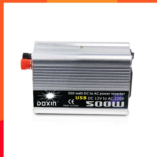 100% бренд 500 Вт Автоматический Zoom DC12V до 220 В 50 Гц. Автоматический Zoom 12 220 USB Connection 800 Вт регулятор питания