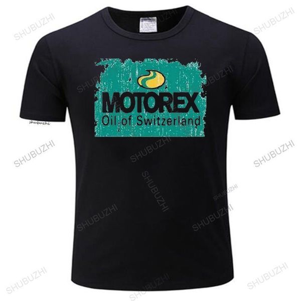 Camisetas masculinas camiseta de moda masculina tees de streetwear soltos Motorex Marca Fluids veículos camisetas de verão de verão legal Homme 230504