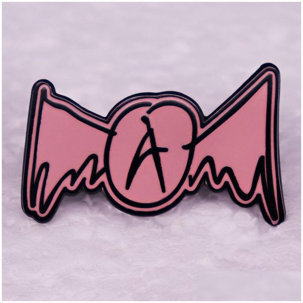 Броши на булавках Aerosmith Brooch Pin Badges Sky Blacksmith Pink Songs Music Badge Schoolbag Accessories Drop Delivery Jewelry Dhsux