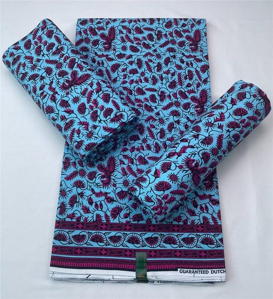 Tessuto Vera Cera Tessuto Cera Africano Nigeriano Ankara Blocco Stampe Tessuto Batik Olandese Hollandais Pagne 100% Cotone Per Cucire VL69