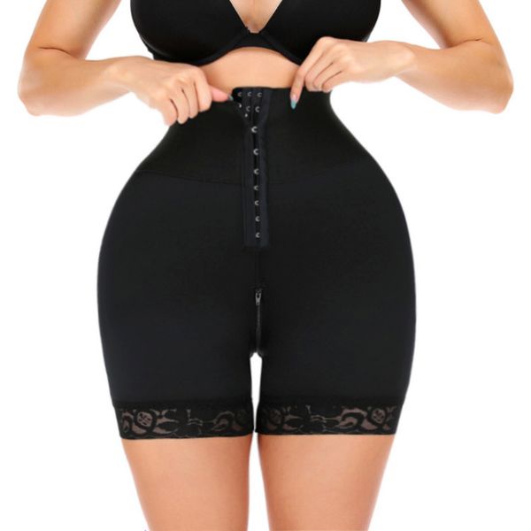 Shapers Fajas Colombianas Slimming Lace Butt Lifter Charming Curves BBL Hourglass Figure Short 3 Hooks Waist Trainer Body Shaper Women 230504