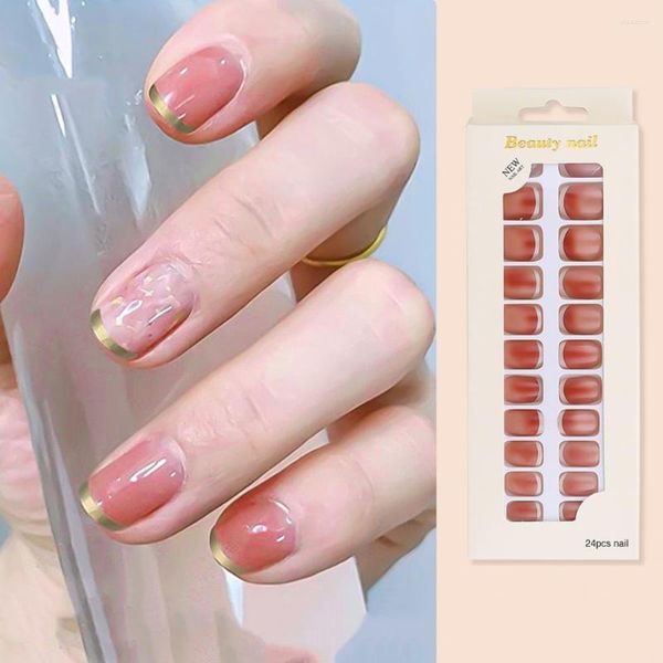 Falsche Nägel 1 Satz gefälschte ausreichende Menge einzigartiges Muster ABS künstliche tragbare Herz-Maniküre-Spitzen DIY Nail Art Beauty Supplies