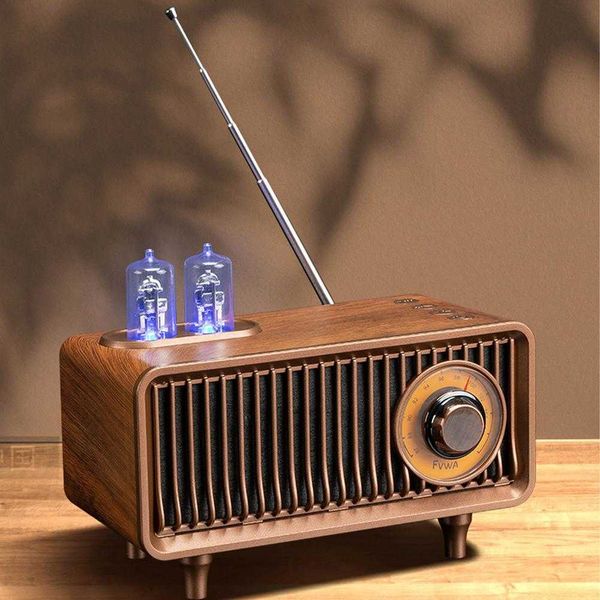 Altoparlanti portatili Altoparlante Bluetooth senza fili retrò Lettore multimediale Radio FM Scheda chiamata vivavoce Altoparlante disco U Altoparlante audio nostalgico Grammofono P230414