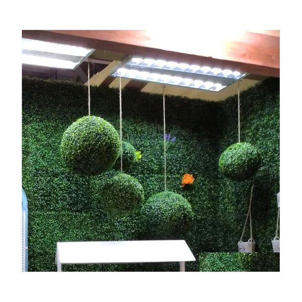 Dekorative Blumenkränze Große 48 cm 42 cm Kunstpflanze Kugel Topiary Baum Hochzeitsdekoration Party Home Outdoor Hanging Balls Dhw0B