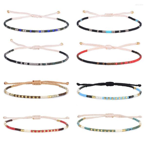 Charm Armbänder KELITCH Frauen Freundschaftsarmband Miyuki Perlen Strang Armreifen Handgefertigt Boho Schmuck Mode Accessoires Geschenk Großhandel