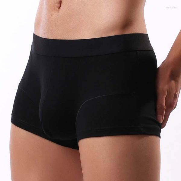 Unterhose Marke Männer Boxer Unterwäsche Männliches Höschen Sexy U Convex Penis Boxershorts Atmungsaktive Baumwolle Mann Calzoncillo Hombre