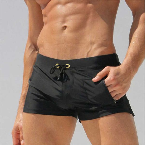 Herren Shorts 2023 Sommer Bademode Herren Badeanzug Maillot De Bain Junge Badeanzüge Boxershorts Badehose Schwimmen Surf Banadores Mayo Sungas Z0504