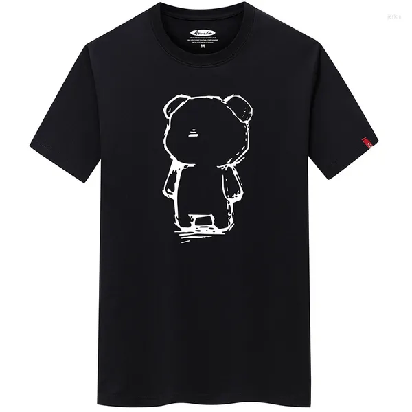 Magliette da uomo Estate Est Camicia per uomo Abbigliamento Fitness Bianco O Collo Anime Uomo T-shirt Uomo Oversize S-6XL Uomo Goth Punk