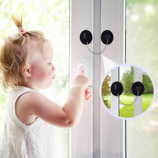 Rucksäcke Multifunktionaler Haushalt Kindersicherung Passwortschlüssel Fensterstopper Babyschutz Schublade Kühlschrank Träger Schlingen