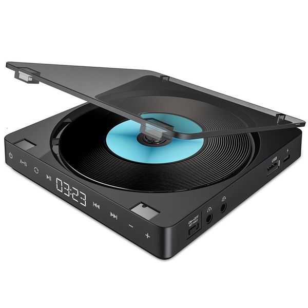 MP3 MP4 игроки розничная компактная спортивная портативная кнопка CD Touch Contragable Disc Reproductor Double Наушники Walkman 230505