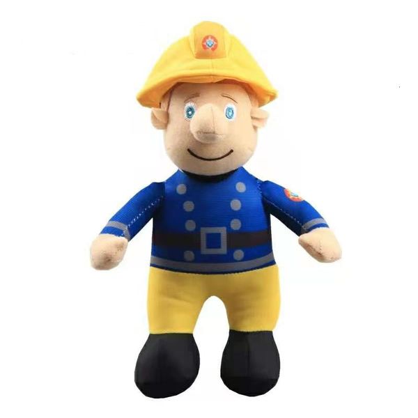 Plüschpuppen Feuerwehrmann Sam Plüschtier Feuerwehrmann Weiche Stoffpuppe 25 cm Figur Kinder Weihnachtsgeschenk 230504