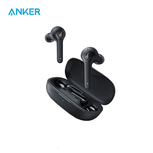 Fones de ouvido do telefone celular Anker Sondcore Life P2 Bluetooth Earbudes Fencys sem fio verdadeiros com 4 microfones CVC 80 Redução de ruído IPX7 Impervenção d'água 230505