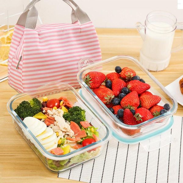 Учетные наборы наборы теплоизолированных обедов для детей для детей портативные сумки для холодильника.