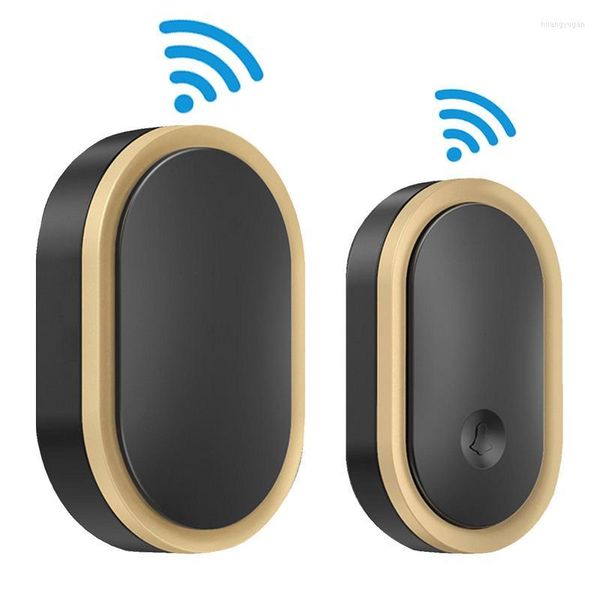 Walkie Talkie Intelligent Wireless Doorbell Outdoor à prova d'água da porta inteligente Porta de segurança Alarme de segurança idosos Lembrete de chamada de urgência