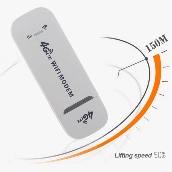 4G LTE WIFI Modem Pocket Router Auto USB Dongle Mini Stick Datumskarte Mobiler Hotspot Drahtloses Breitband ohne SIM-Kartensteckplatz in Einzelhandelsverpackung