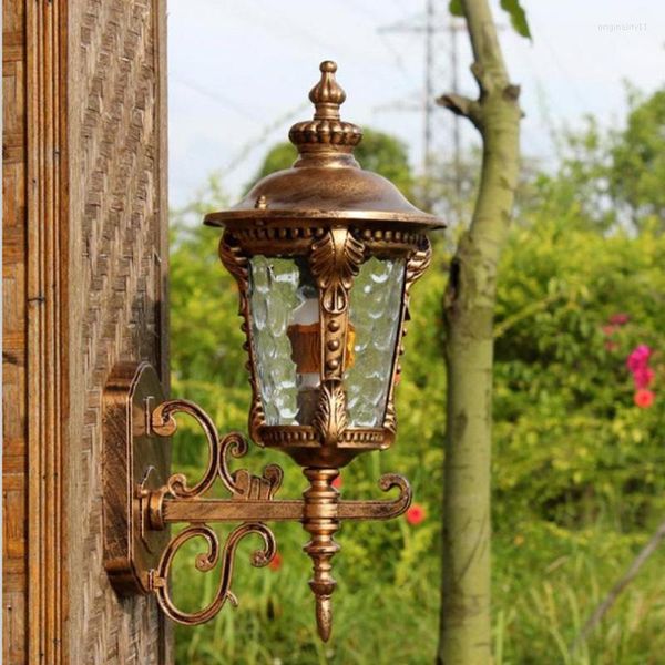 Настенные лампы внешние лампы садовые украшения наружного света на открытом воздушном крыльцо
