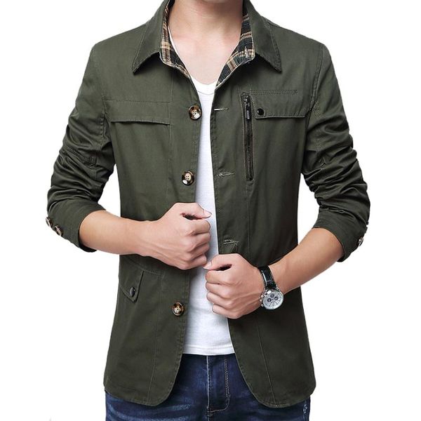 Jackets masculinos 2023 casaco de jaqueta 4xl Casual Men Solid Outer;