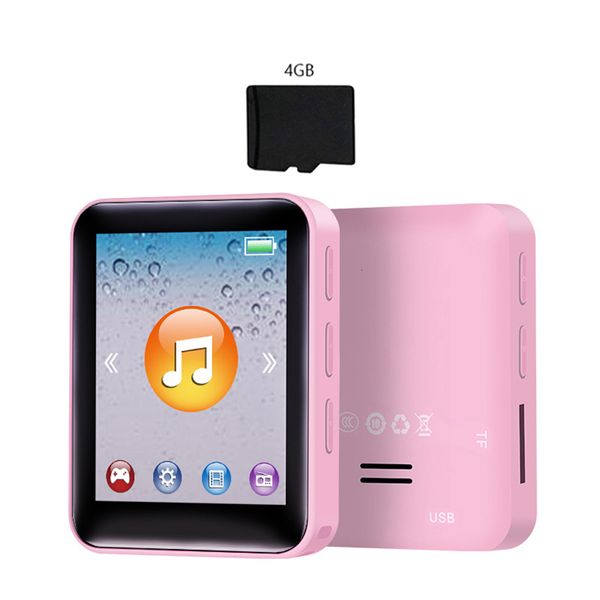 MP3 MP4 jogadores de 18 polegadas TFT Screen Walkman com fones de ouvido com fio ebooks de música plástica para esportes 230505