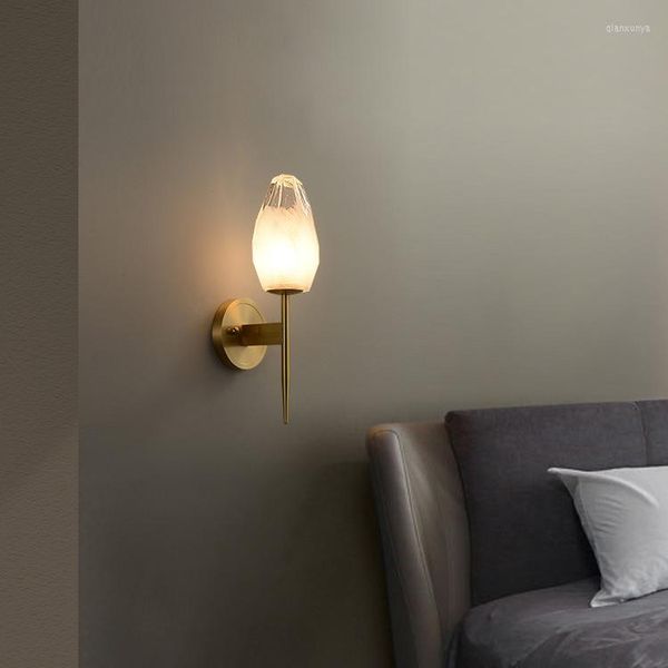 Lampada da parete moderna a led per soggiorno imposta luce esterna lunga applique da pranzo Antler Sconce Bed