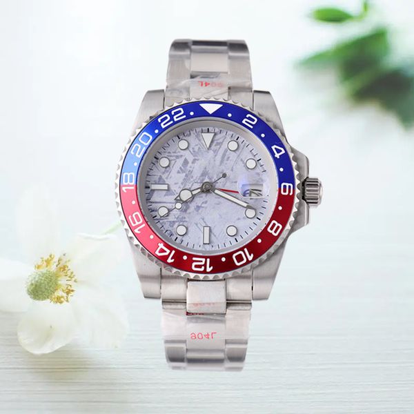 AAA Ceramic Bezel Men's Watch 41mm2813 Автоматические движения из нержавеющей стали.