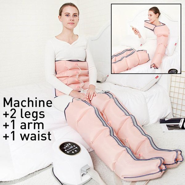 Массагеры ног syosye 3 режимы воздушная сжатие массажер камеры для ног на талию терапия пневматическая обертка.