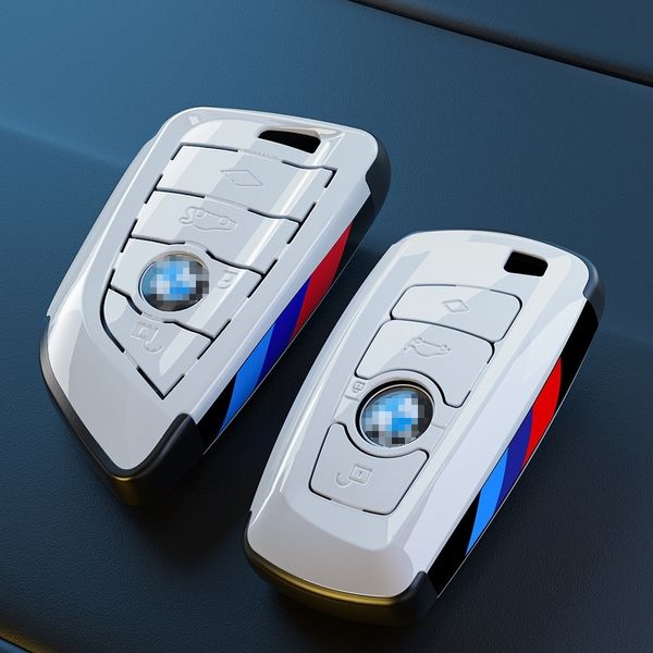 Abs carro remoto chave caso capa escudo fob para bmw f10 f20 f30 g20 g30 f15 f16 g01 g02 g05 x1 x3 x4 x5 x6 1 3 5 7 série g07 f34