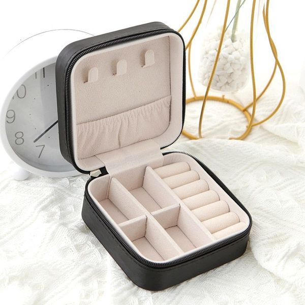 Коробка для ювелирных изделий 1pcs однослойная коробка для хранения дам