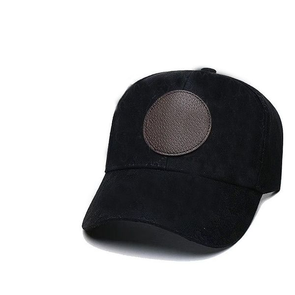 Damen Herrenmode Marke Baseballmützen Segeltuch Sonnenschutz ausgestattet Hut Kalbsleder Patch Baumwollfutter Cappello Designer Hut Luxus Trucker Hüte Doppelbuchstaben Sport