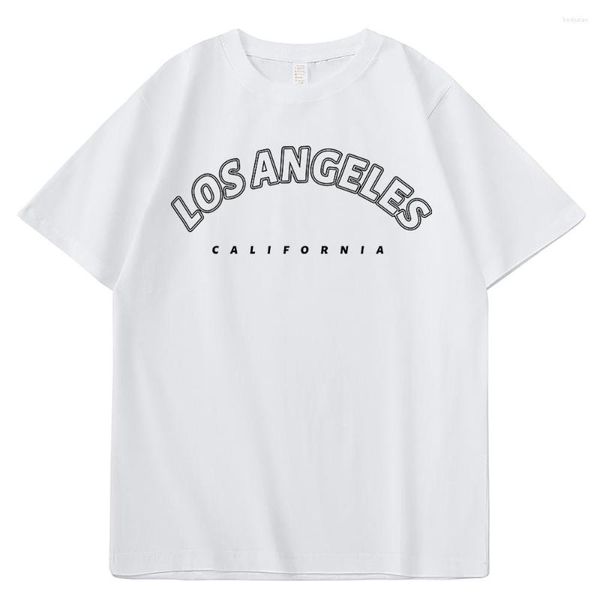 Мужские футболки личности бренд летние мужские футболки в Лос-Анджелес Калифорния