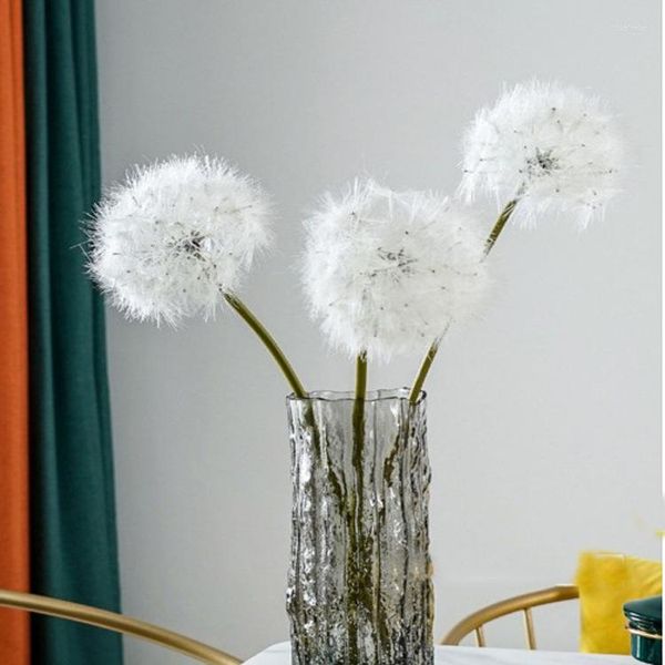 Flores decorativas 2pcs