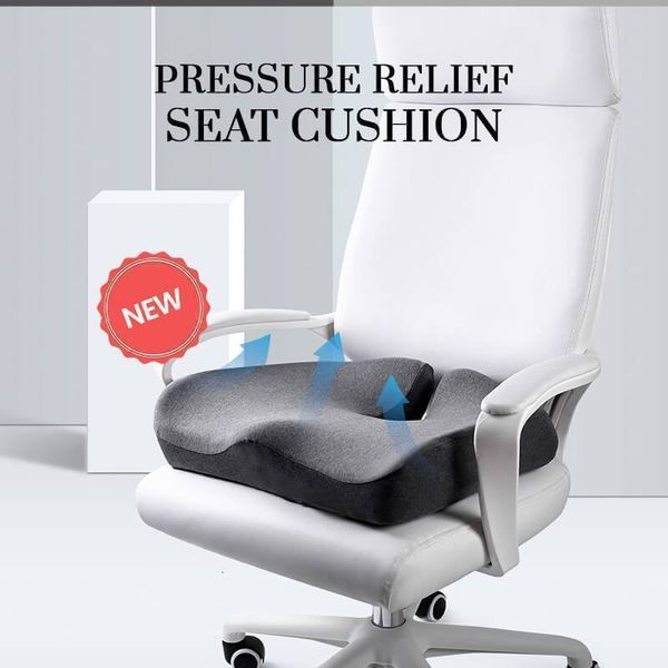 Almofada de almofada/almofadas decorativas de alívio de pressão da pressão da almofada de sede da dor nas costas de terapia ortopédica Cadeira de cadeira de rodas Sciatica Artefato 2305044