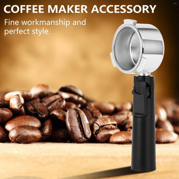 Profesyonel Maker Aksesuar için Kahve Filtreleri 51mm Paslanmaz Çelik Dipsiz Portafilter